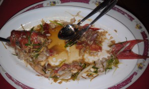 Mauritius 2012 - Fisch beim Chinesen