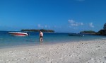 Mauritius 2012 - Kain am Blue Bay mit Sand in der Hose