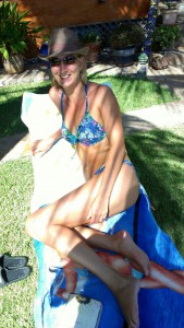 Nicole mit Hut